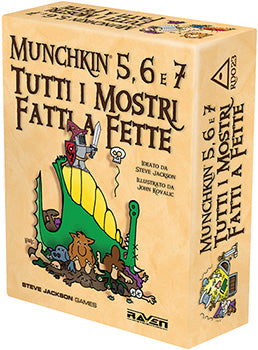 Munchkin 5,6 e 7 - Tutti i Mostri Fatti a Fette