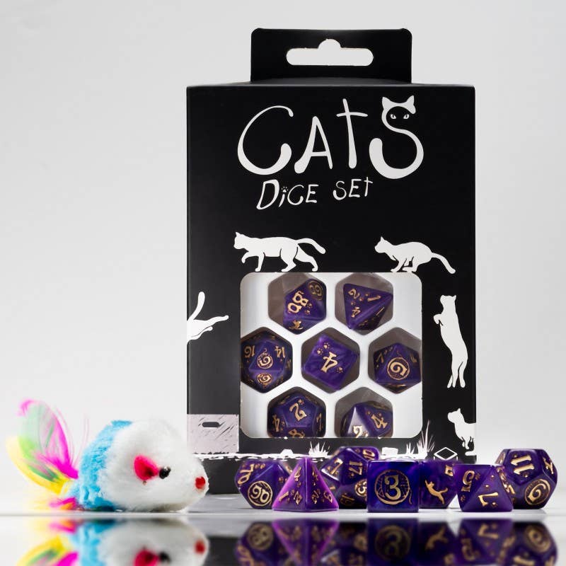 Set di dadi Cats Purrito