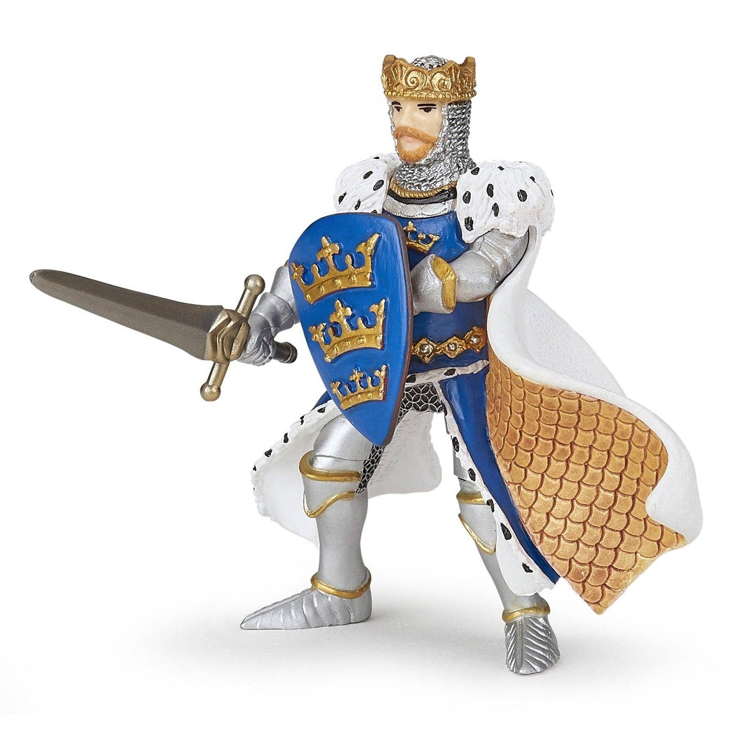 Figurina Re Artù Blu