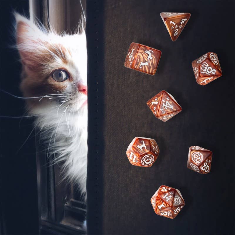 Set di dadi - Gatti