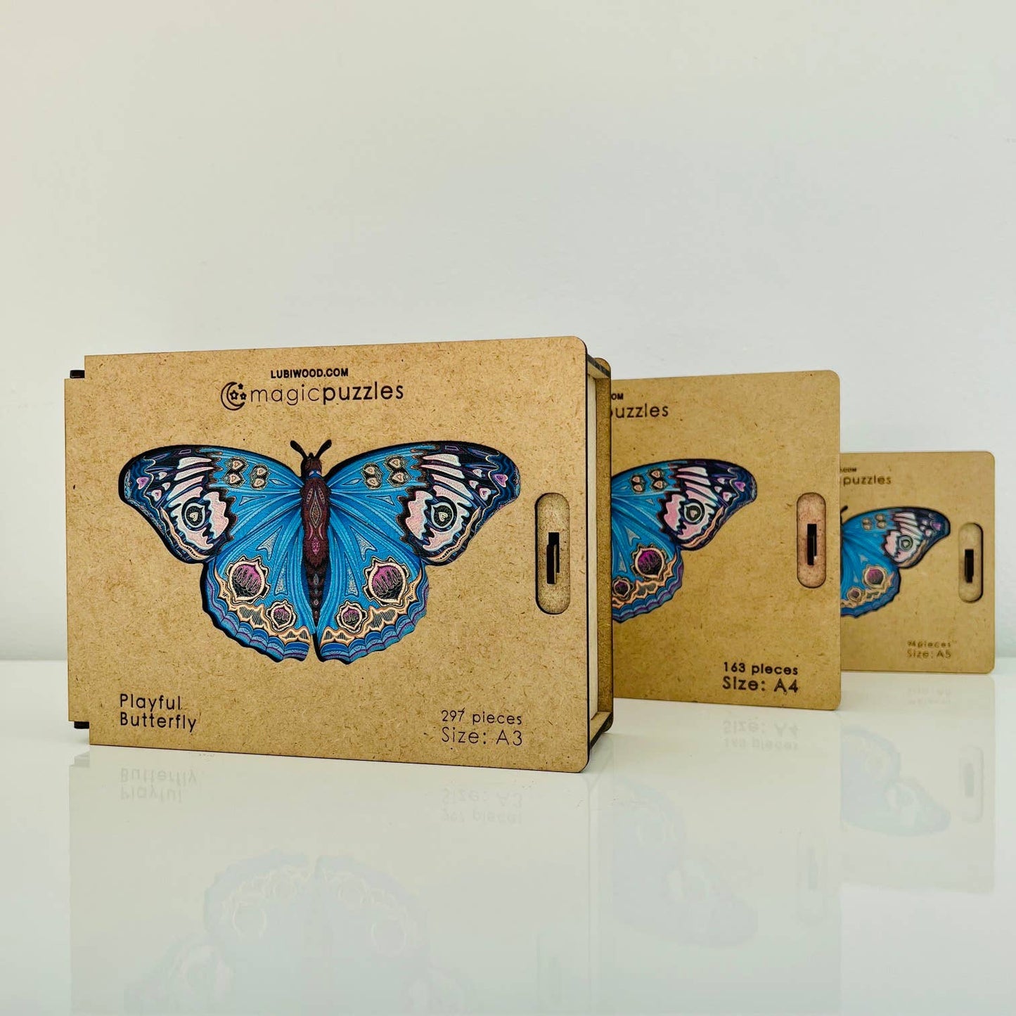 Playful Butterfly Jigsaw A4 Premium Box
