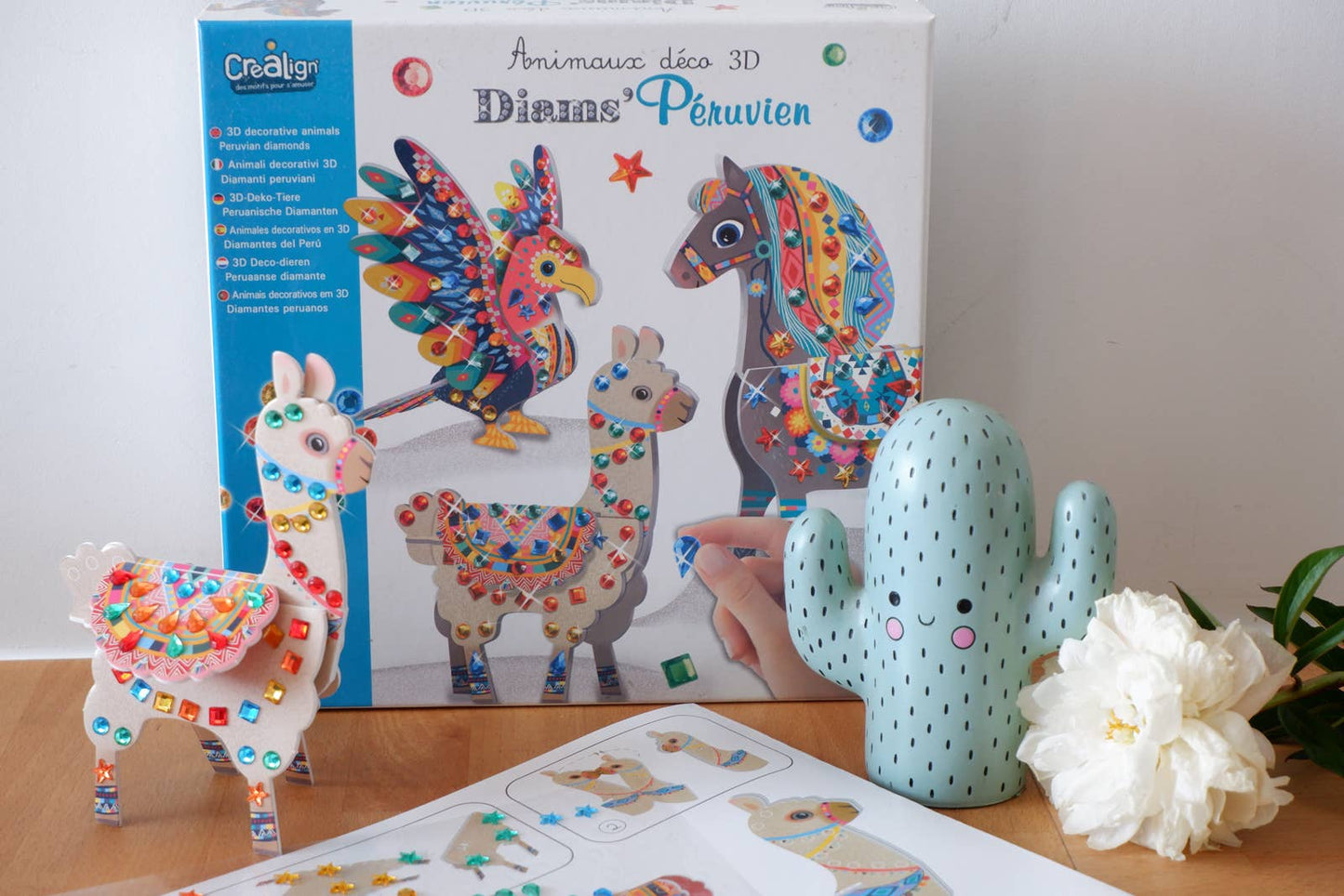 Animali decorati 3D «diam peruviani»