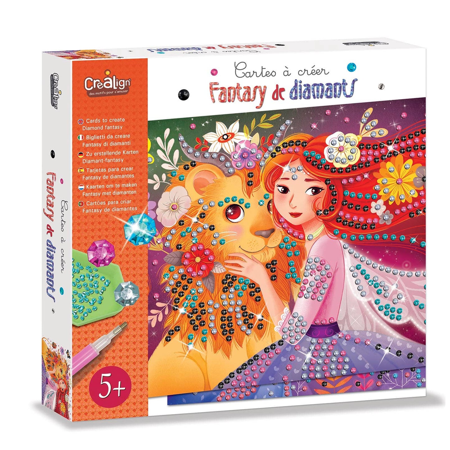 Carte artigianali «Diamond fantasy»