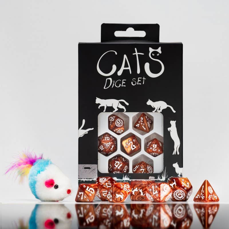 Set di dadi - Gatti