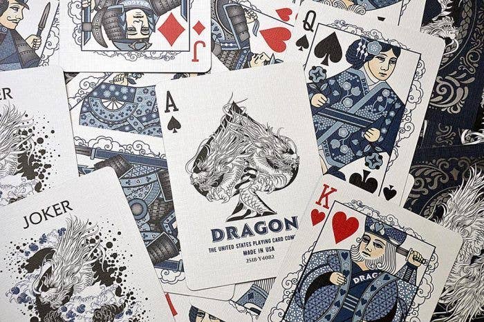 Carte Bicycle Dragon