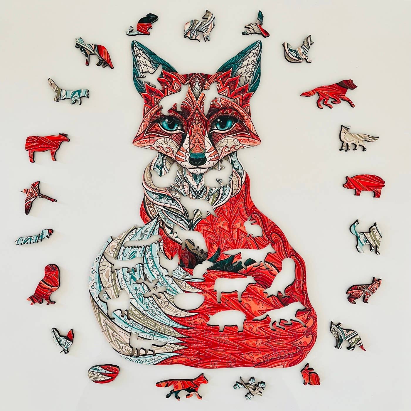 Scatola premium A3 Cunning Fox Jigsaw