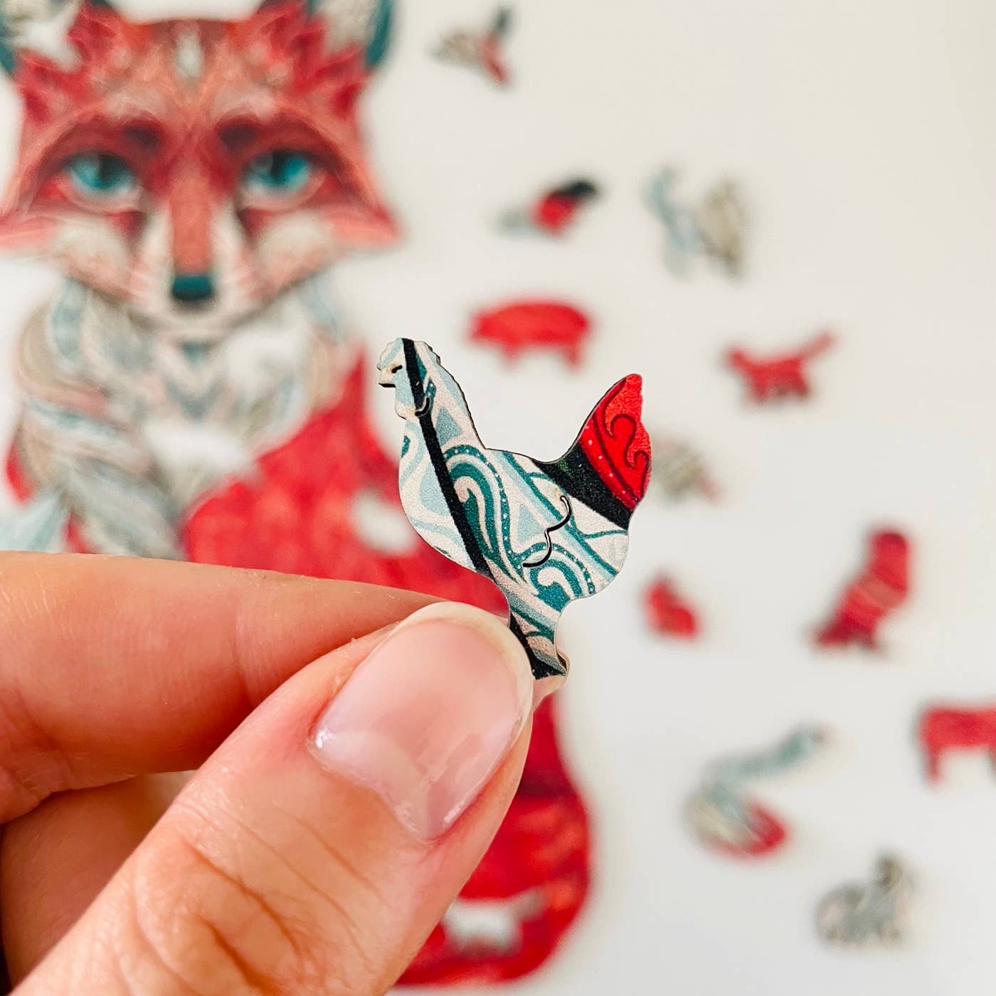 Scatola premium A3 Cunning Fox Jigsaw