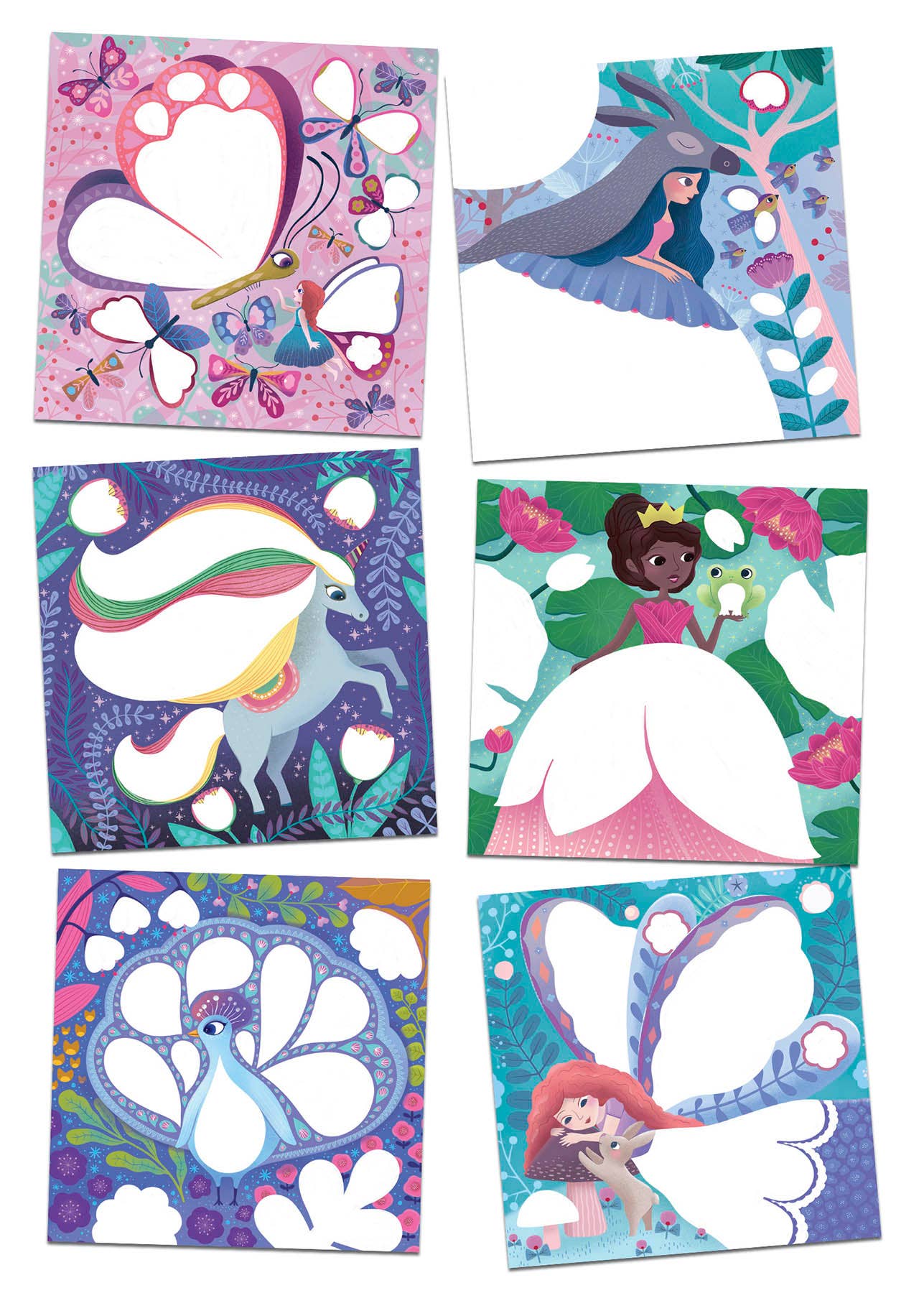 Pittura con le dita «Fairy World»