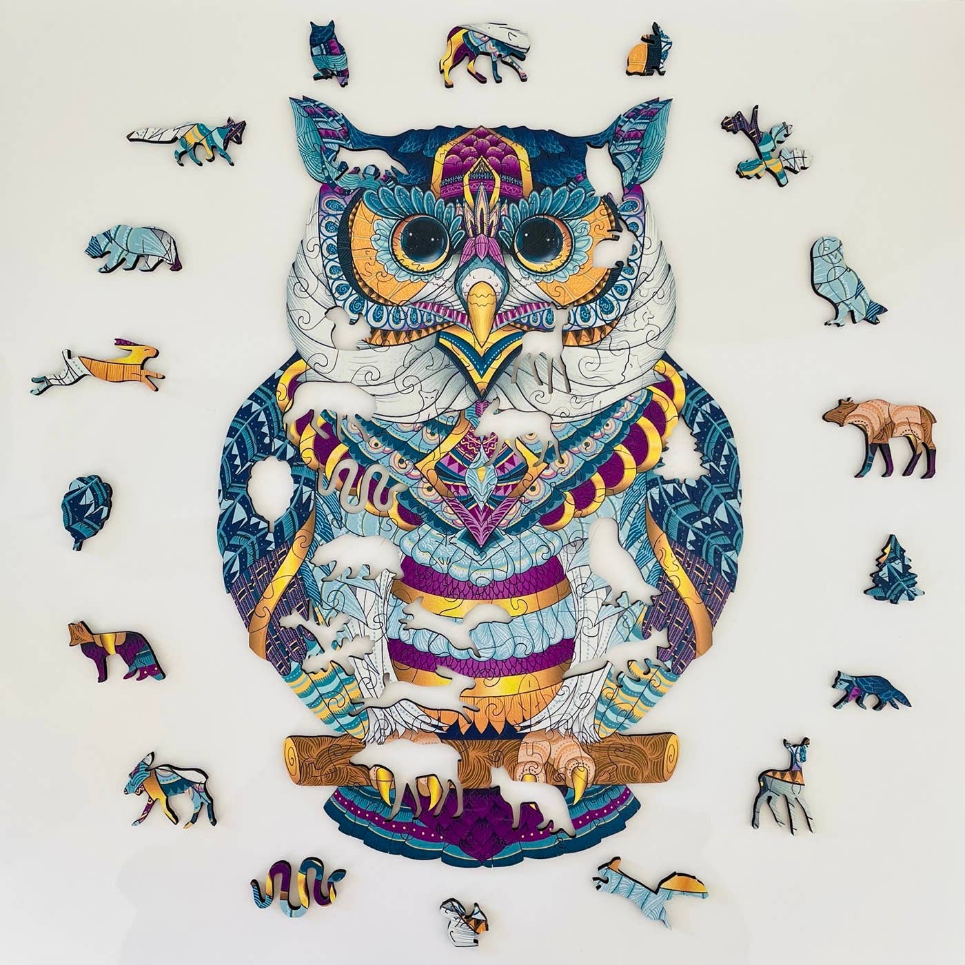 Scatola Premium A4 Cosmic Owl Jigsaw