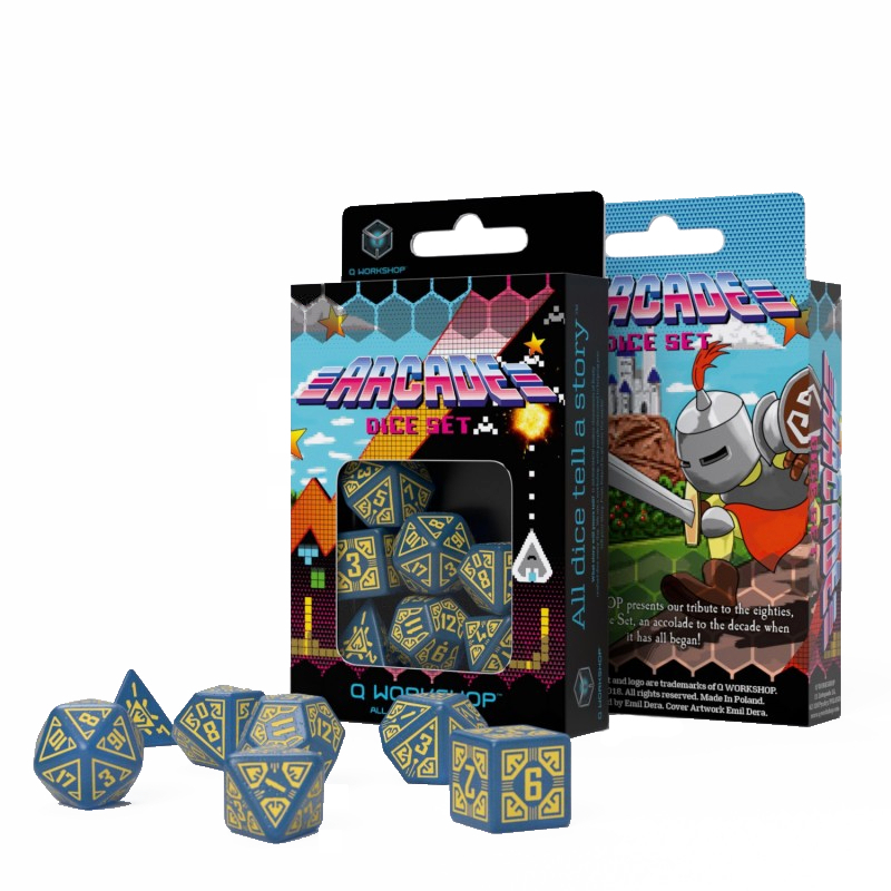 Set di dadi Rpg Arcade