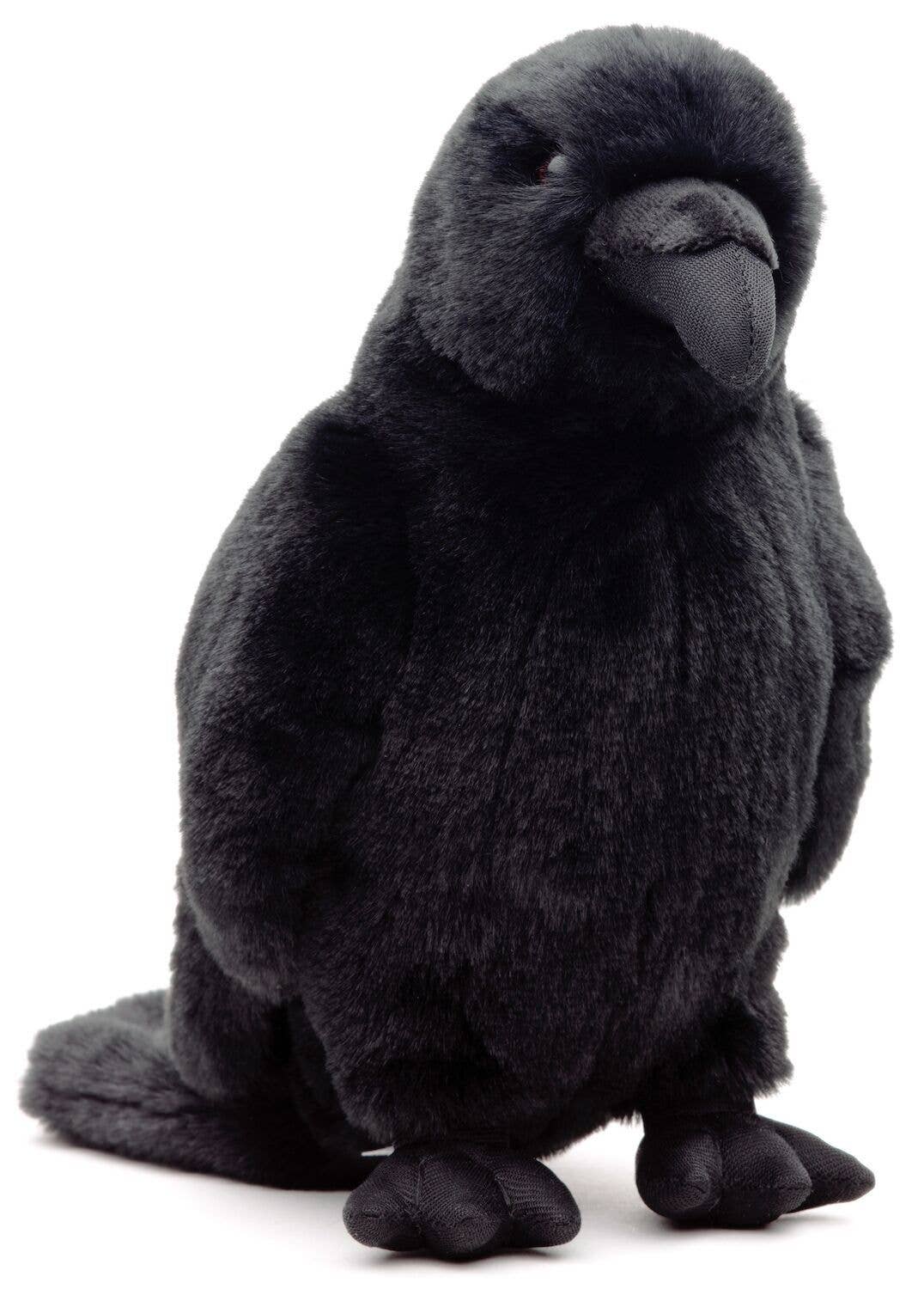 Corvo nero - 23 cm (altezza) - peluche