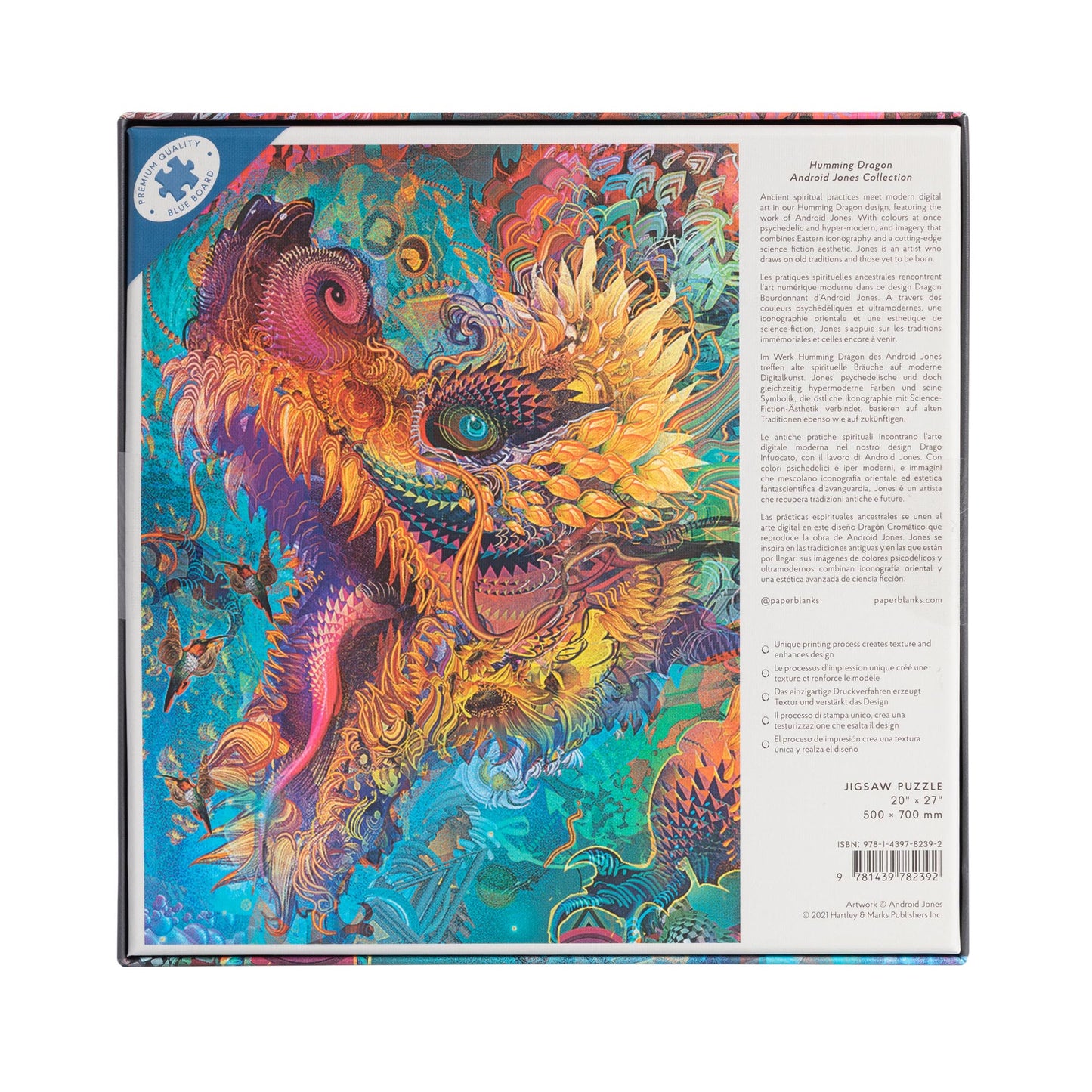 DRAGO INFUOCATO - Puzzle 1000 pezzi - PAPERBLANKS