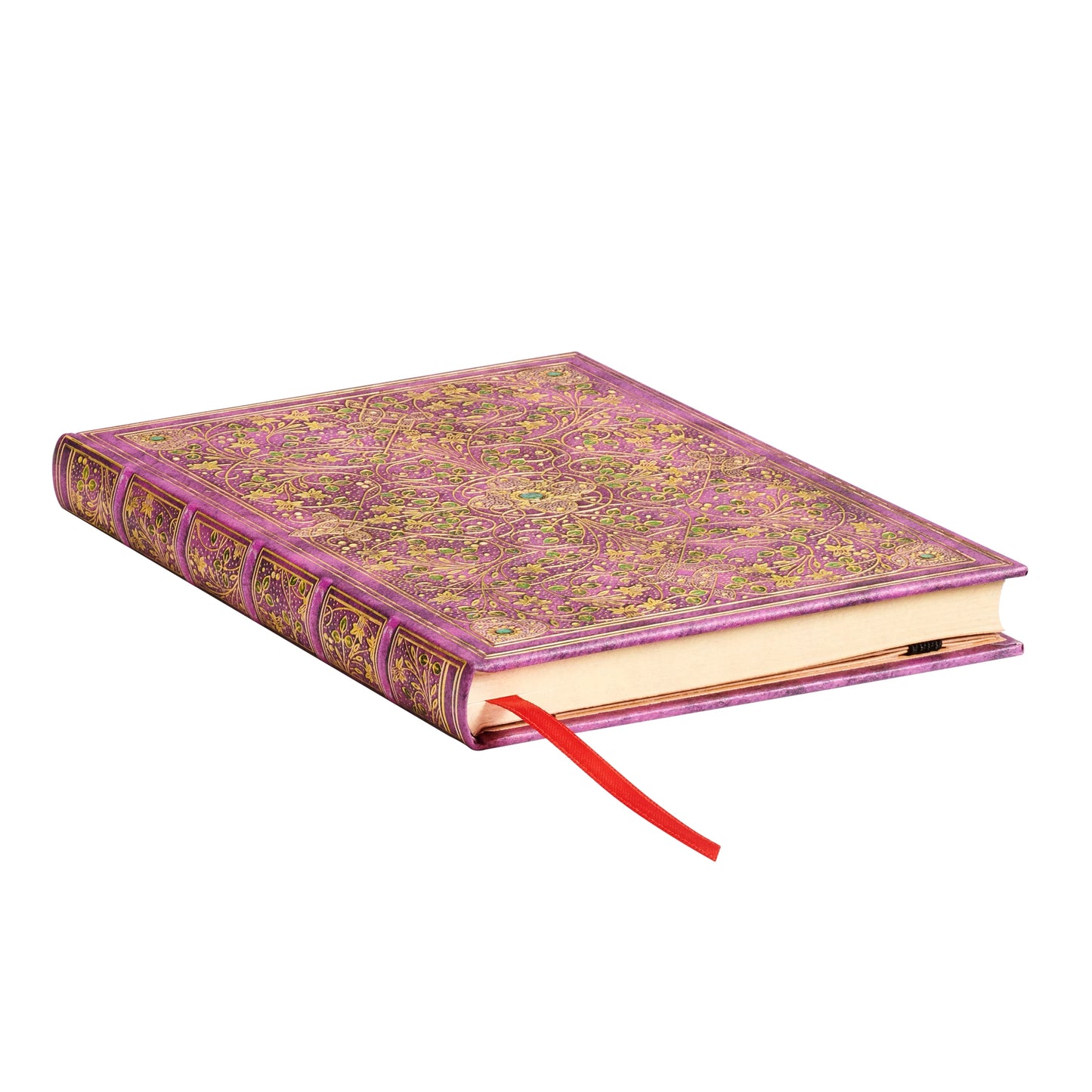 DIAMOND JUBILEE - Diario Paperblanks Bianco - Formato Midi- Chiusura con Fascia Elastica 144p
