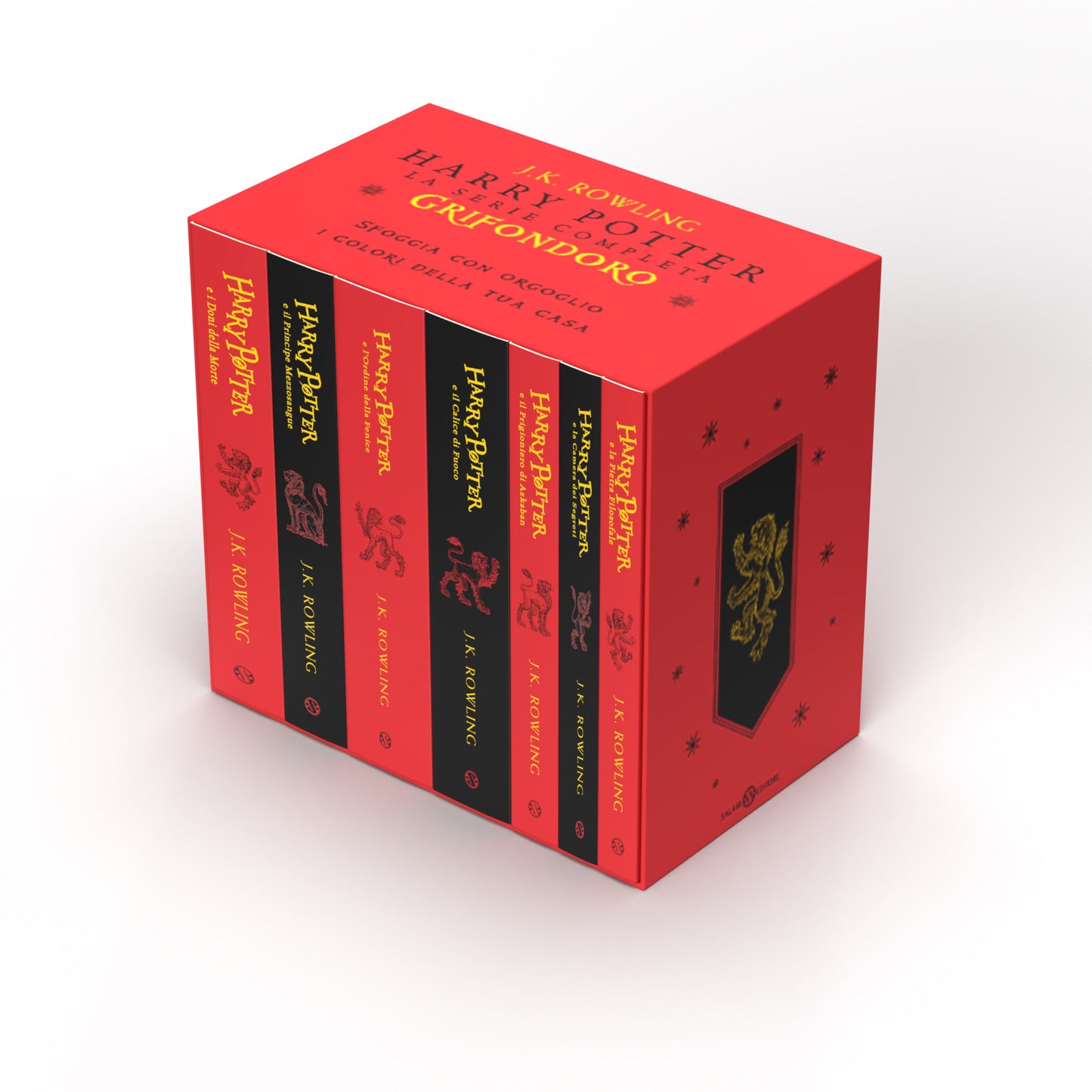 Harry potter. la serie completa. edizione Grifondoro