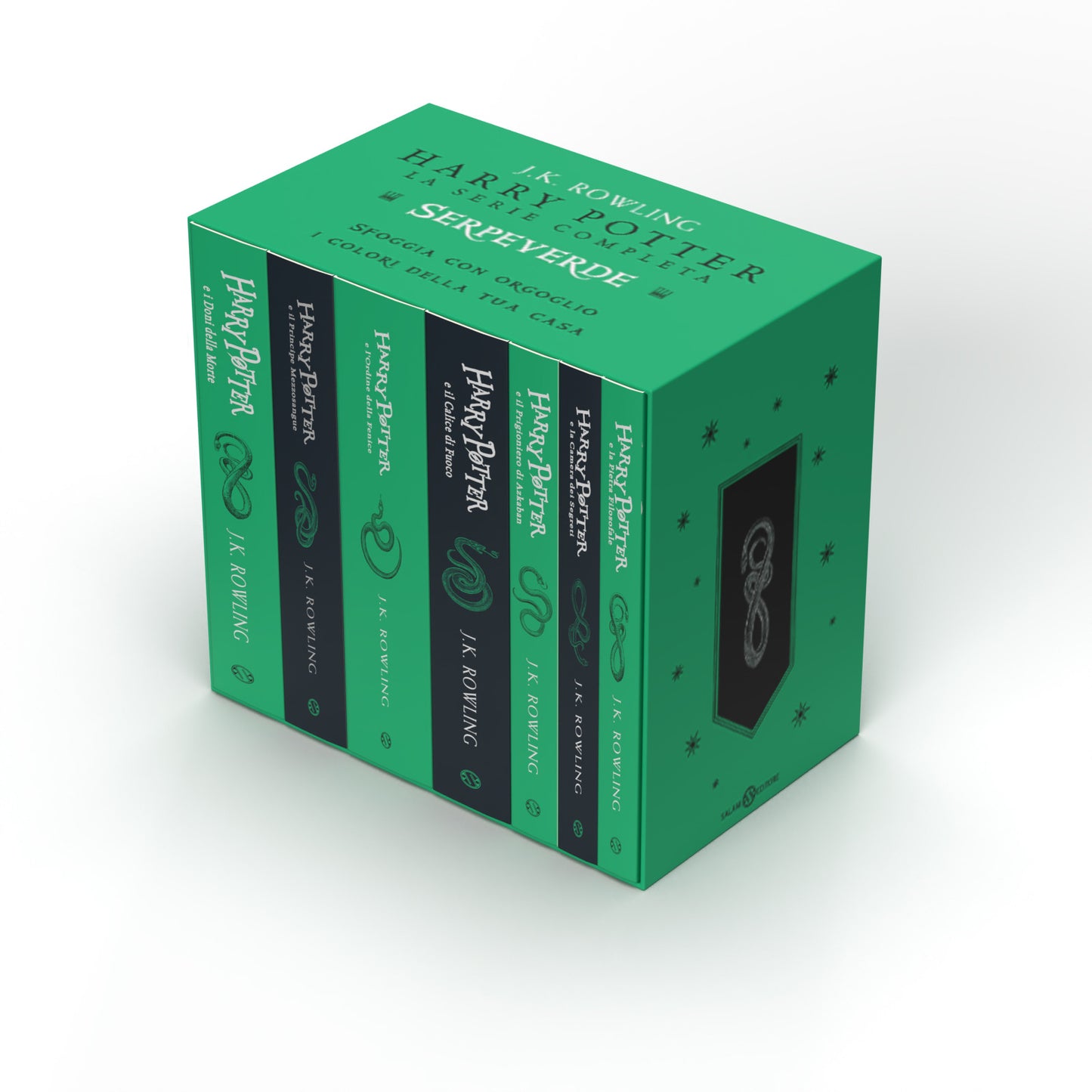 Harry potter. la serie completa. edizione Serpeverde