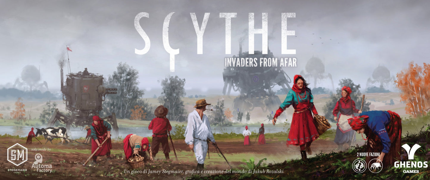 SCYTHE - Invaders from afar Espansione Italiano