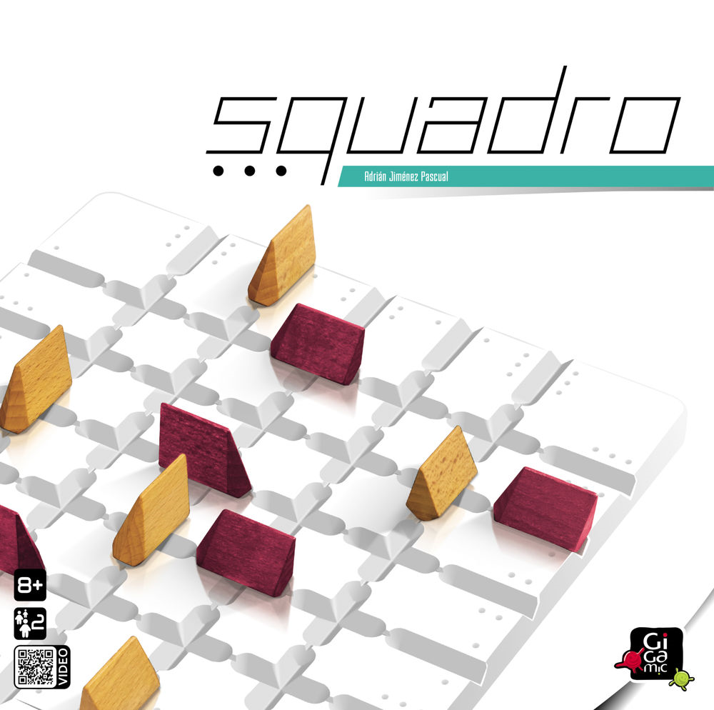 Squadro- Gioco di Legno 2 giocatori dagli 8 anni in su - Gigamic