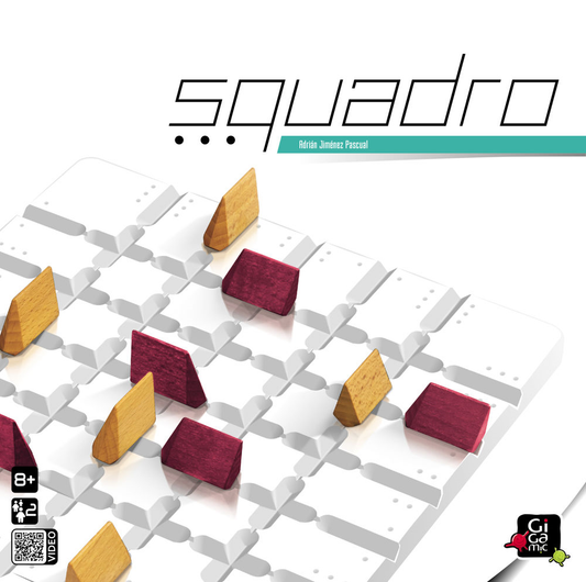 Squadro- Gioco di Legno 2 giocatori dagli 8 anni in su - Gigamic