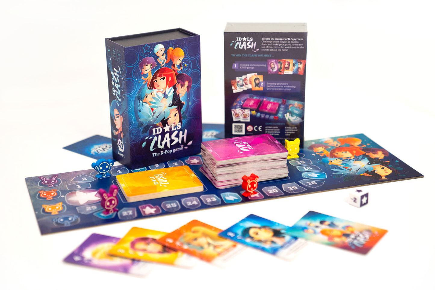 Idols Clash - Un gioco di carte a tema K-Pop - Only in English - Edizione in Inglese
