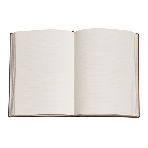 PIUME - Diario Paperblanks A RIGHE - Formato Midi- Chiusura con Fascia Elastica 176p