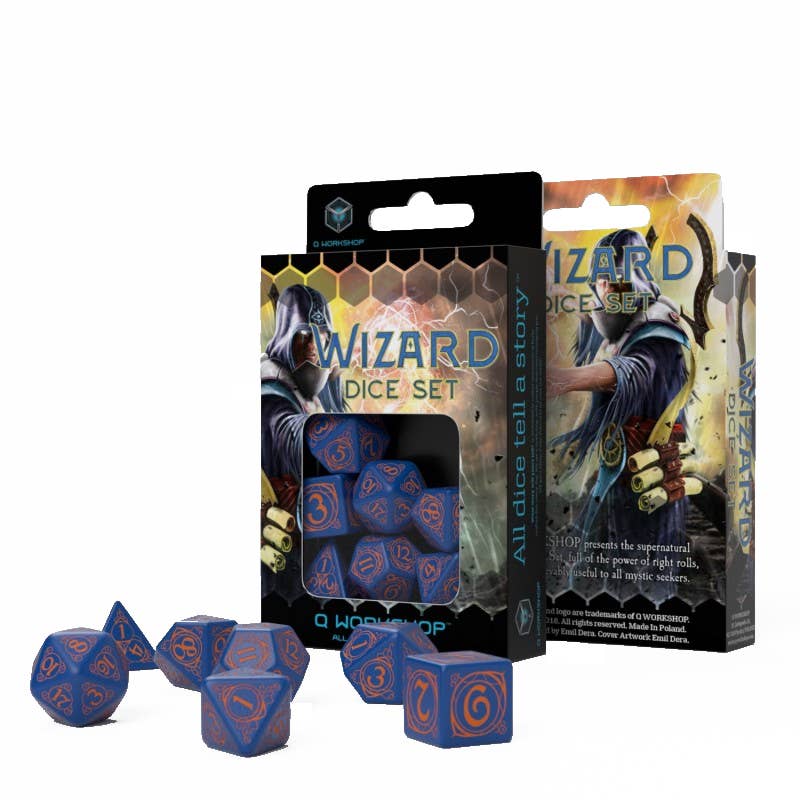 Set di dadi Wizard Rpg