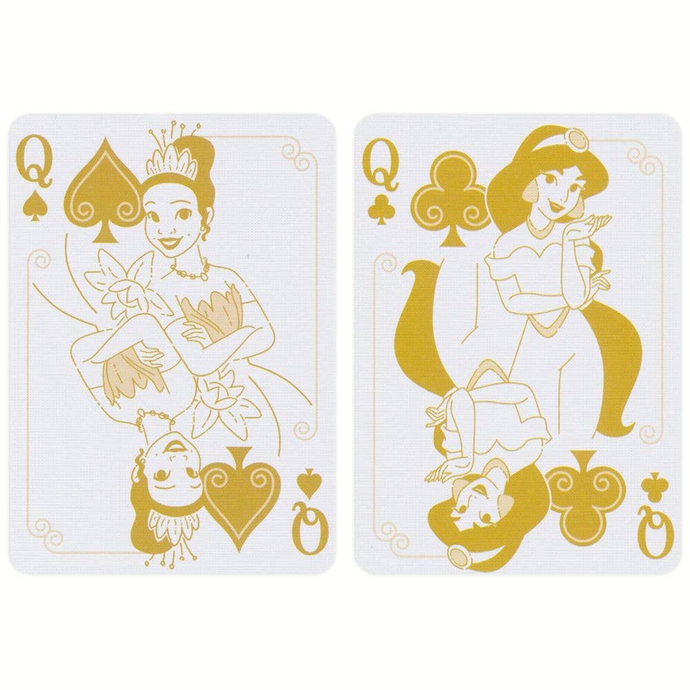 Carte da gioco Bicycle Disney Princess blu navy
