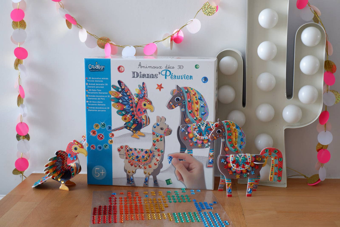 Animali decorati 3D «diam peruviani»