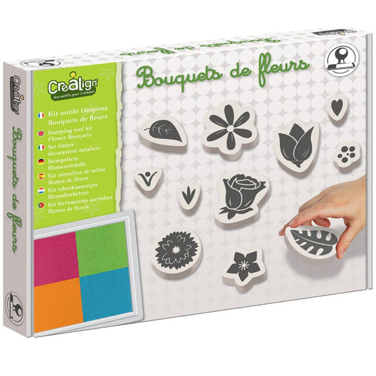 Kit di strumenti per timbri «Bouquet of Flowers»