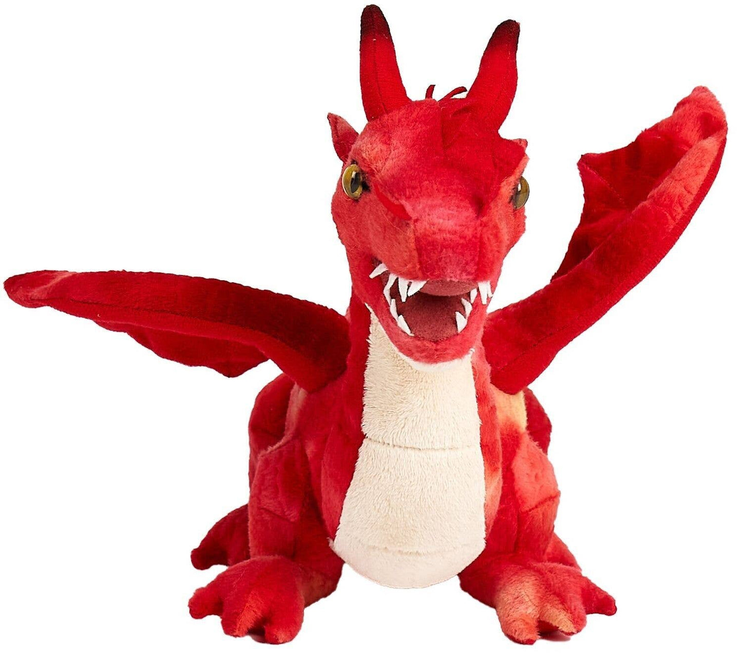 Drago rosso - 40 cm (lunghezza) - peluche