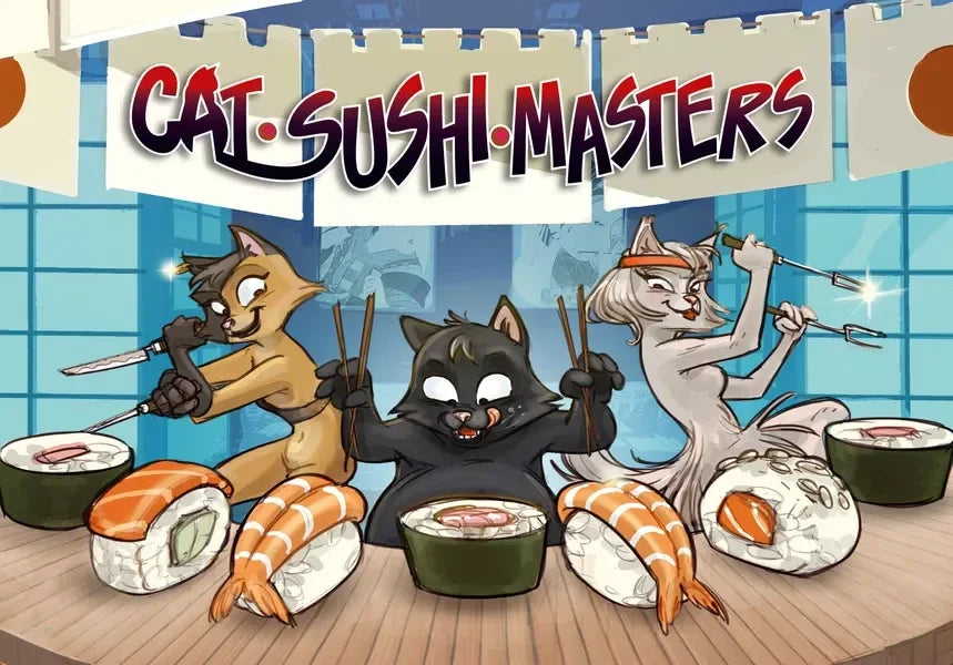 Cat Sushi Master - Kickstarter Edition Italiano e Inglese