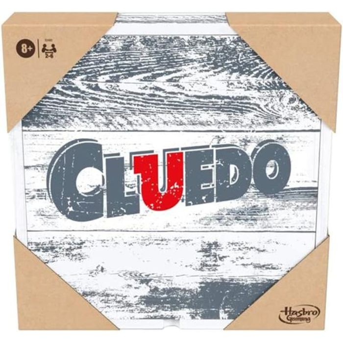 Cluedo - Serie Rustica - Edizione in Legno - Hasbro
