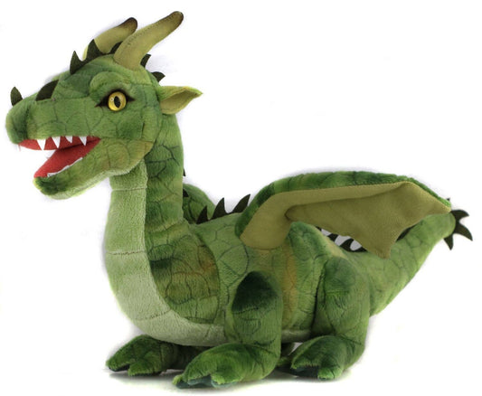 Drago verde - 40 cm (lunghezza) - peluche