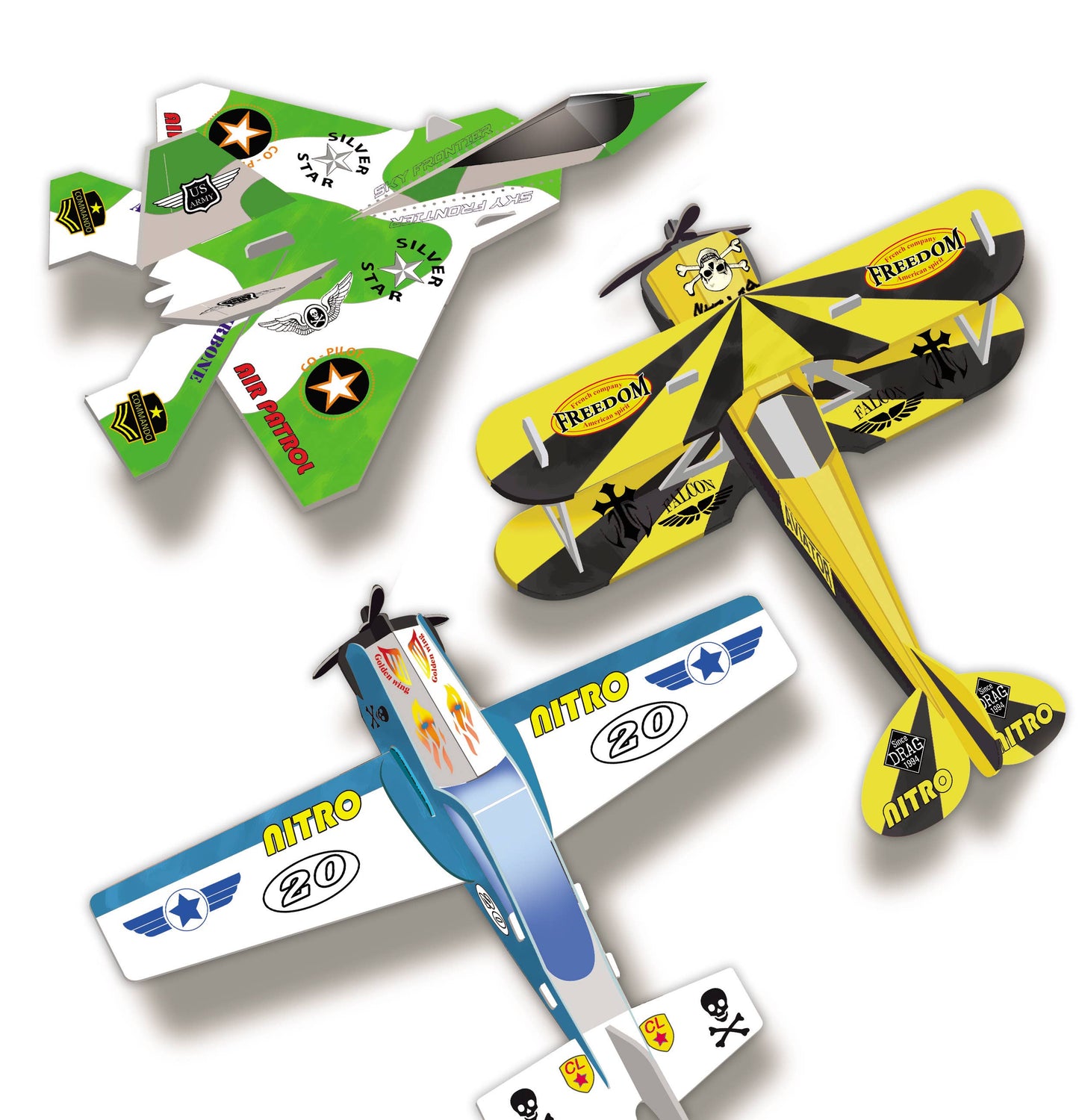Modelli Deco «Planes»