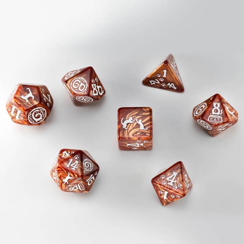 Set di dadi - Gatti
