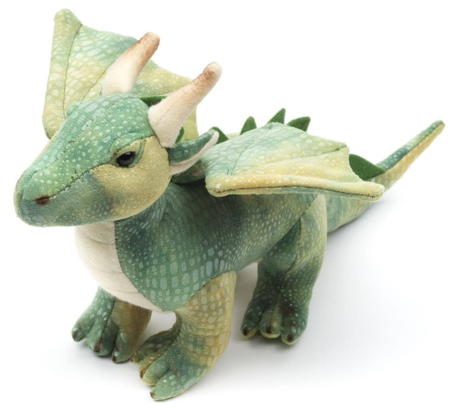 Drago verde, 26 cm (lunghezza), peluche e peluche