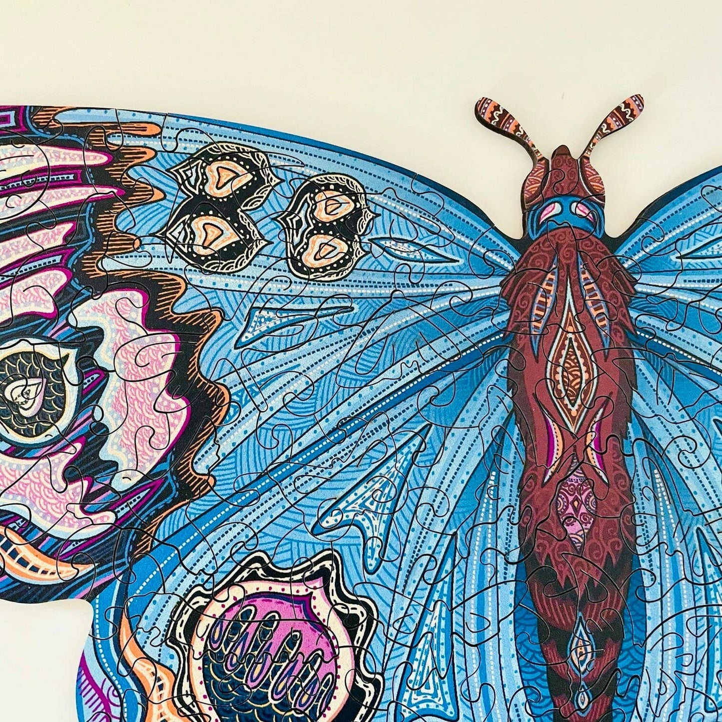 Playful Butterfly Jigsaw A4 Premium Box