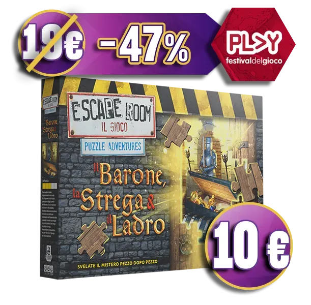 Escape Room Puzzle - Il Barone, la Strega e il Ladro