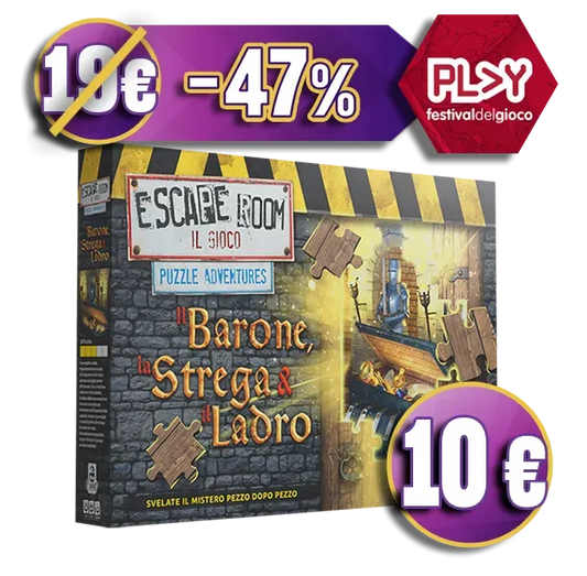 Escape Room Puzzle - Il Barone, la Strega e il Ladro
