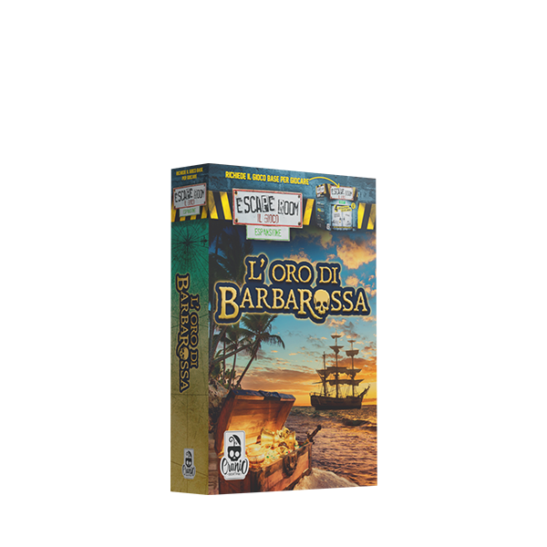 Escape Room Prima Edizione - L'Oro di Barbarossa