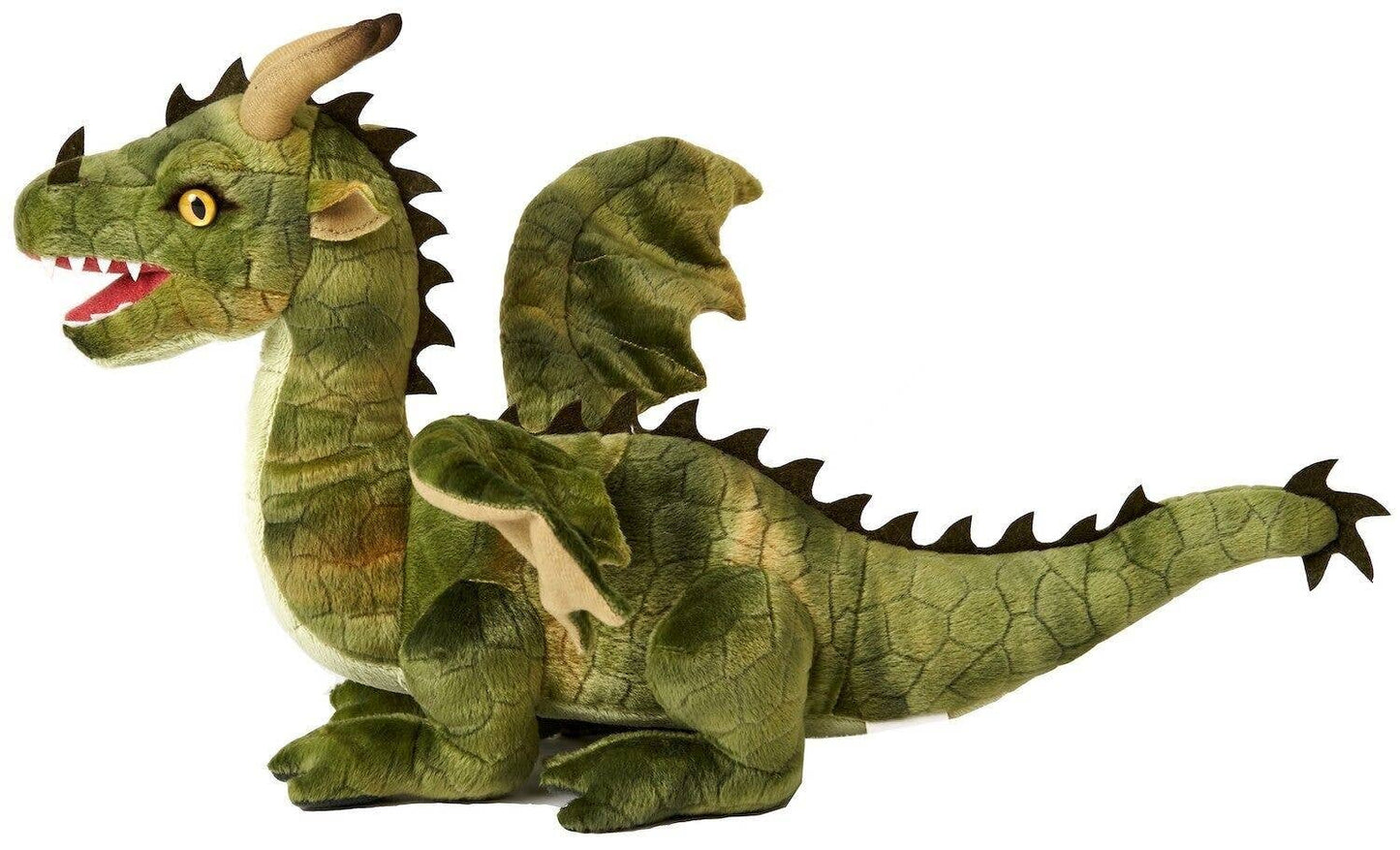 Drago verde - 40 cm (lunghezza) - peluche