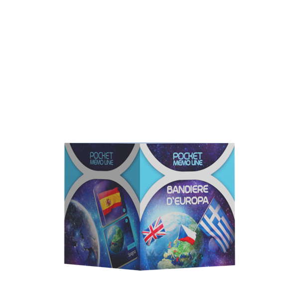 Pocket Memo Line - Bandiere d'Europa - Cranio Creations