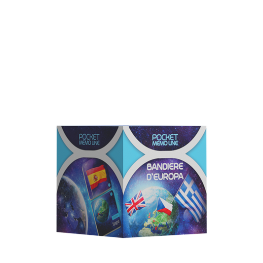 Pocket Memo Line - Bandiere d'Europa - Cranio Creations