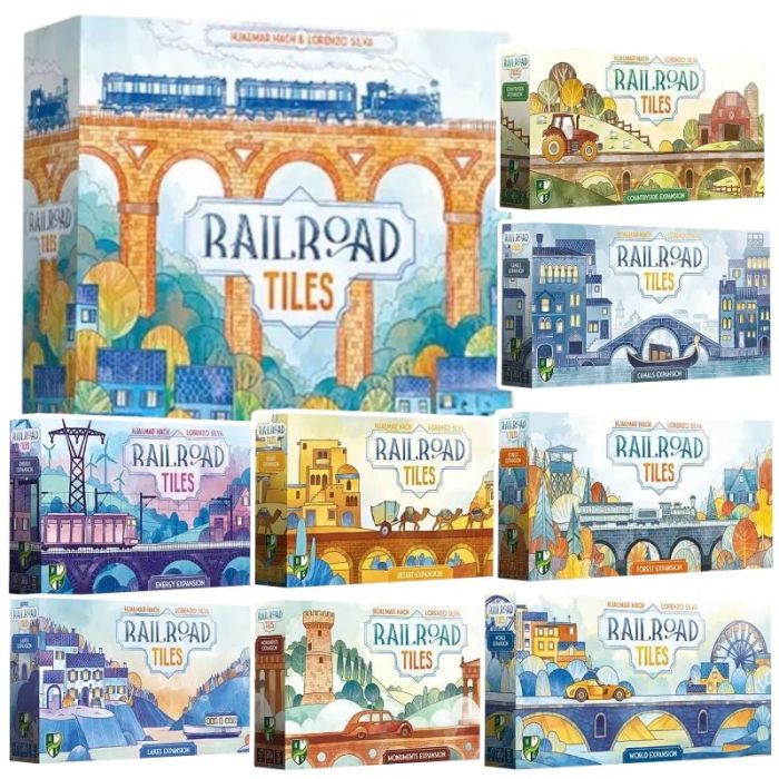 Railroad Tiles + 8 Espansioni