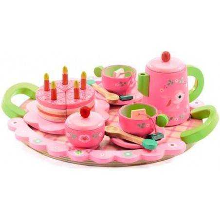 SET DA THE LILY ROSE in legno - Djeco