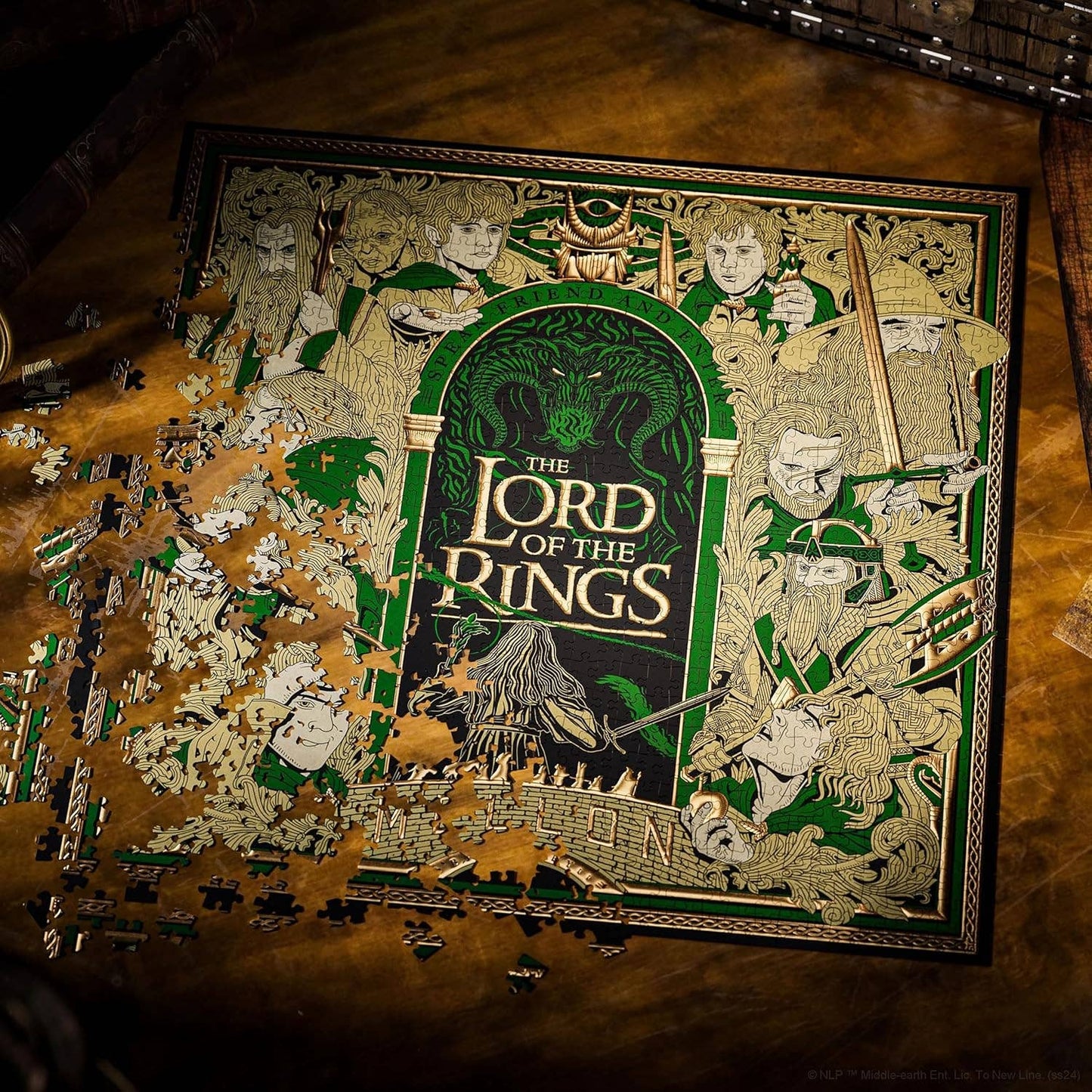 Il Signore degli Anelli Puzzle 1000 pezzi. Theory11