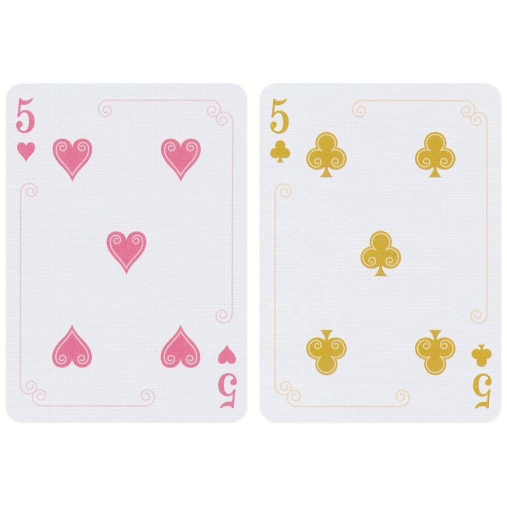 Carte da gioco Bicycle Disney Princess blu navy