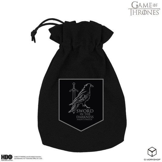 Game of Thrones. Sacchetto per Dadi della Guardia della Notte Q-Workshop
