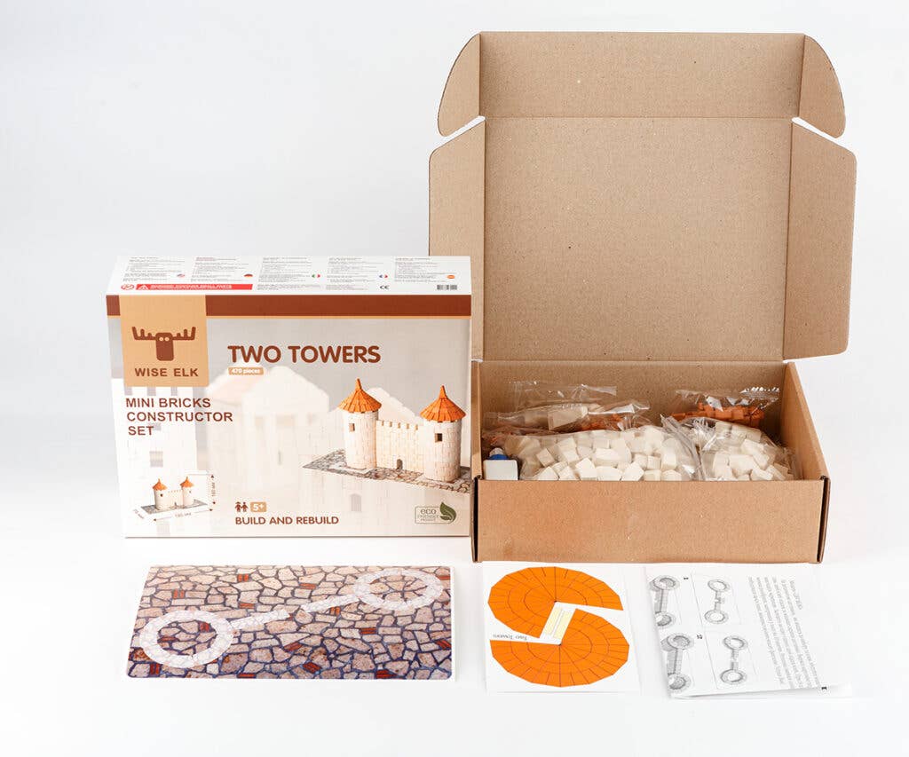 Due torri - in mini-mattoncini - Wise Elk