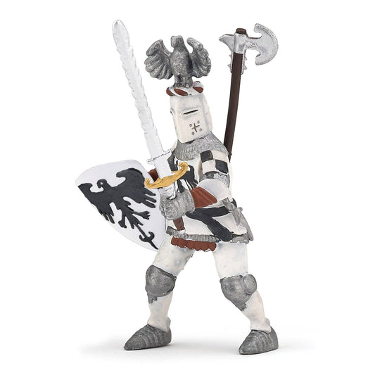 Figurina Cavaliere Bianco con cimiero