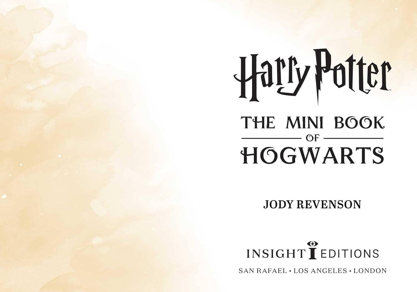 Harry Potter: Il Mini Libro di Hogwarts Insight Editions